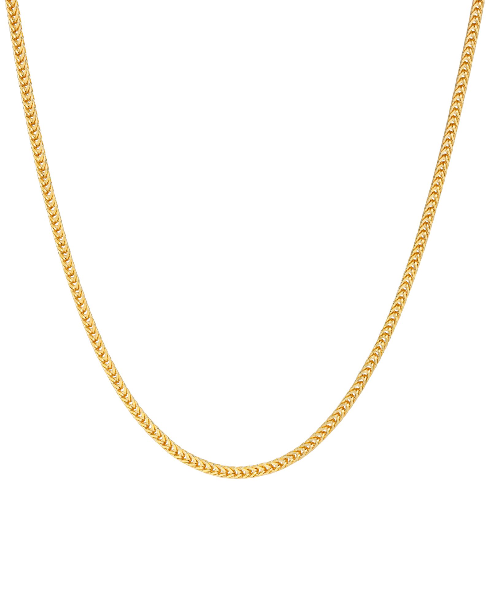 Цепочка Macy's Foxtail в золоте 14k
