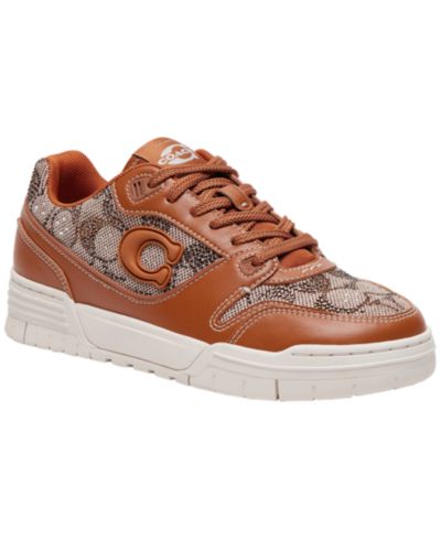 COACH Women's Crystal Signature Jacquard Soho Sneakers