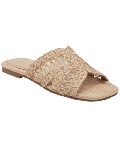 Женские сандалии Marc Fisher LTD Nalany Lace Flat Slip-On