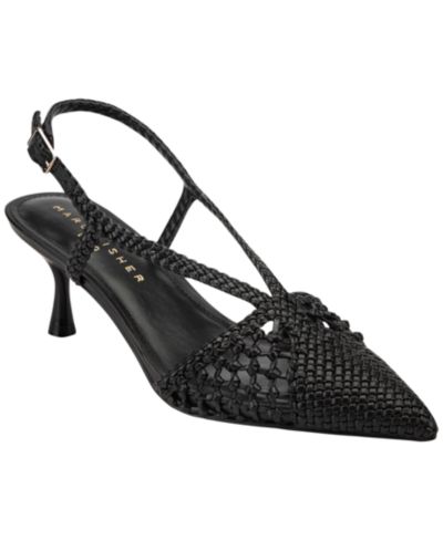Женские туфли Marc Fisher LTD Reagan Woven Slingback Pumps