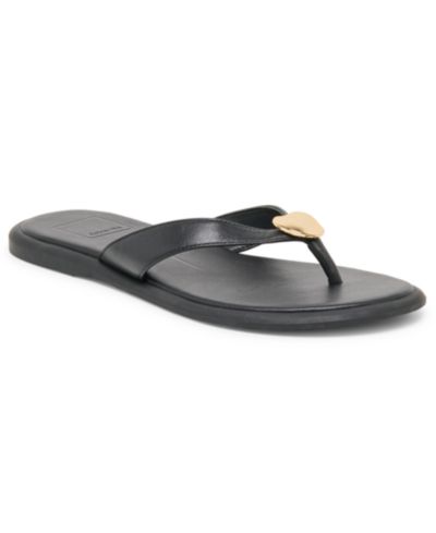 Женские сандалии Dolce Vita Jaina Dome Embellished Flat Thong