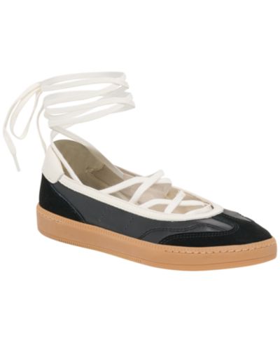 Dolce Vita Women's Nyomie Lace-Up Ankle-Wrap Sneakers