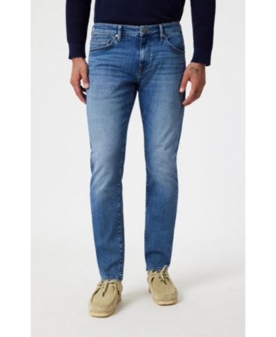 Мужские джинсы Mavi Jeans Jake Regular Rise Skinny Leg In Mid Brushed Nashville