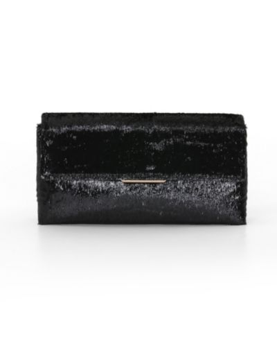 Woman's Angel Soft Faux Pony Hair Envelope Clutch