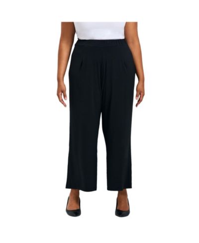 AVENUE Женские брюки Audrey с широкими штанинами Plus Size