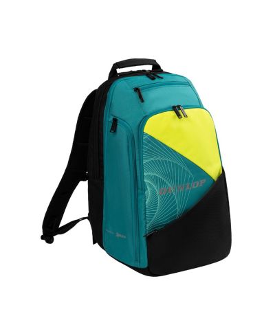 Рюкзак для тенниса Dunlop SX Performance - Blk/Yellow/Teal