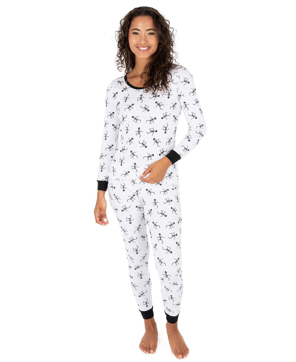 Женские Leveret Two Piece Cotton Halloween Pajamas