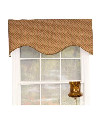 Занавеска RLF Home Meadow Cornice 100% Cotton с подкладкой, 3" Rod Pocket