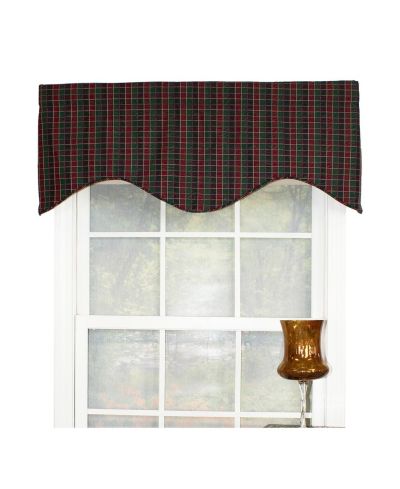 RLF Home Tammy кордовая ламбрекен-штора из 100% хлопка с подкладкой 50" x 17"