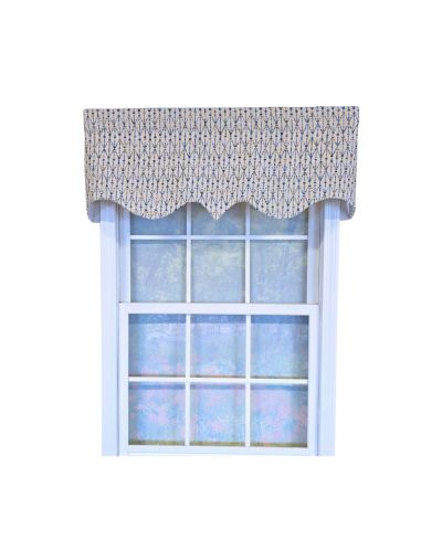 Занавеска RLF Home 100% Cotton Sassari Regal, цвет Ivory, 50" x 15"