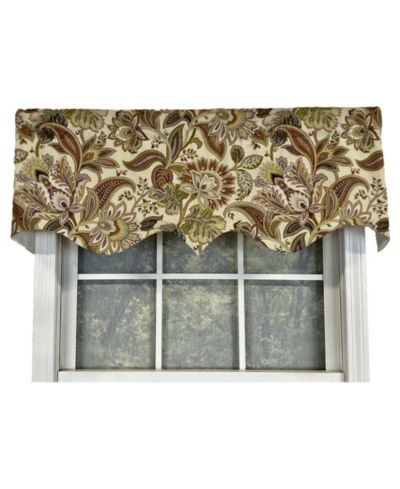 Valdosta Regal Style декоративная занавеска 3" Rod Pocket 50" x 17" Vintage от RLF Home