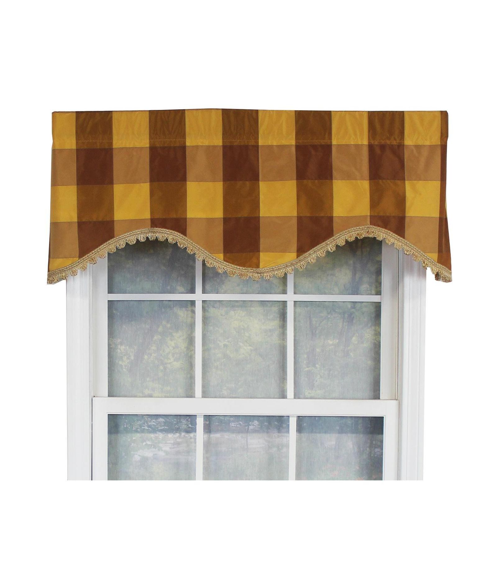 Декоративная занавеска RLF Home Pascal Trimmed Cornice 100% Cotton