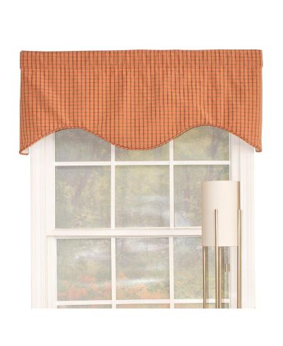 Декоративный валанс RLF Home Common Check, 100% хлопок, 50" x 17"