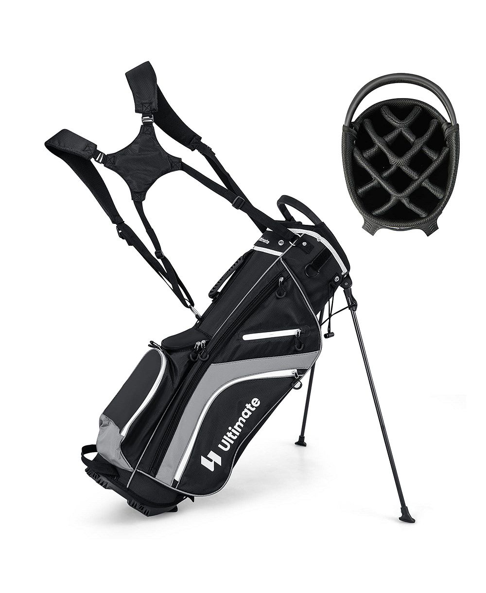 Lightweight Golf Stand Bag with 14 Way Top Dividers and 6 Pockets