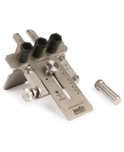 JessEm 08357 1/2 Inch шаблон для сверления из нержавеющей стали с угловым направляющим инструментом