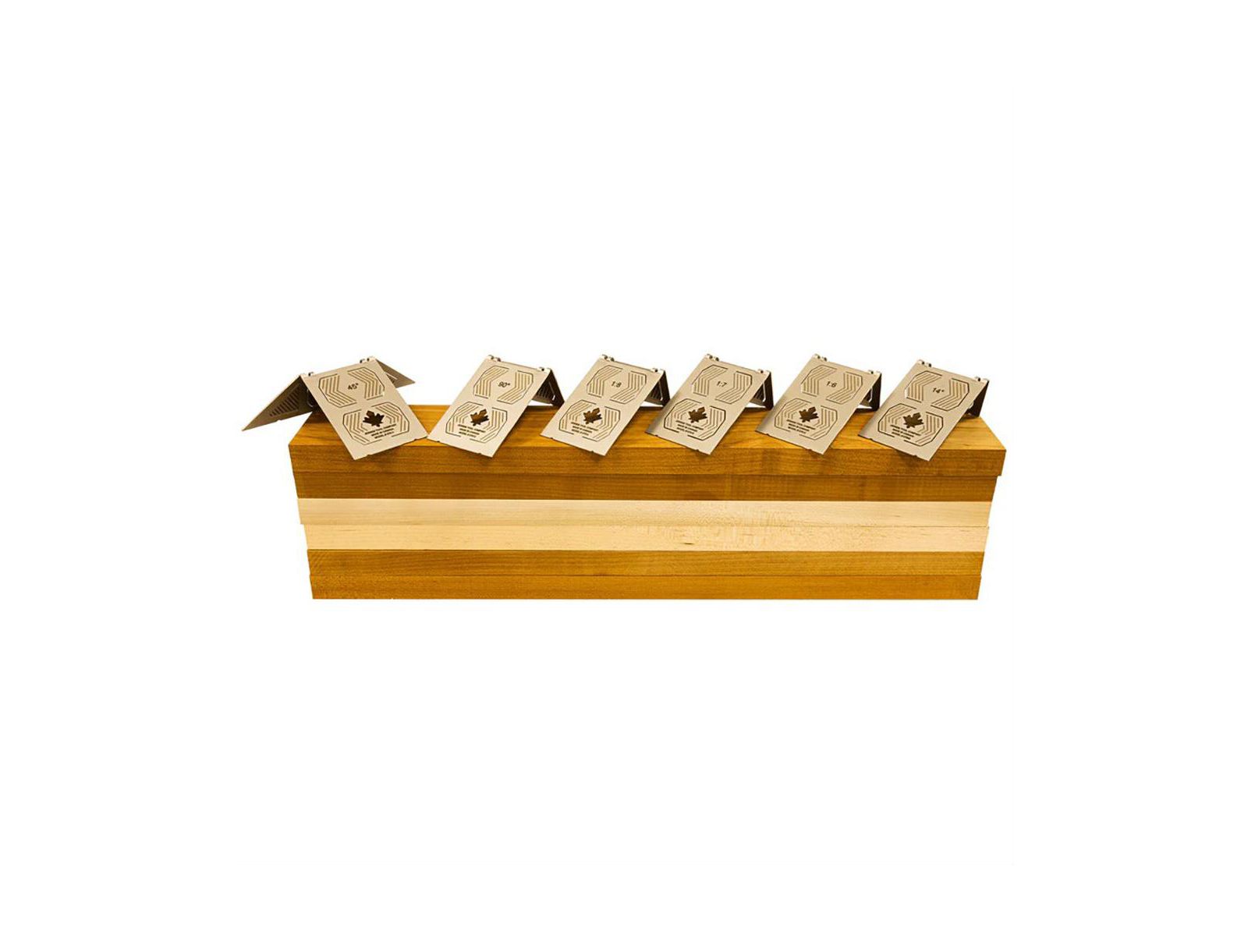 JessEm 07515 6 Piece Stainless Steel Saddle Square Set Precision Measuring Tools