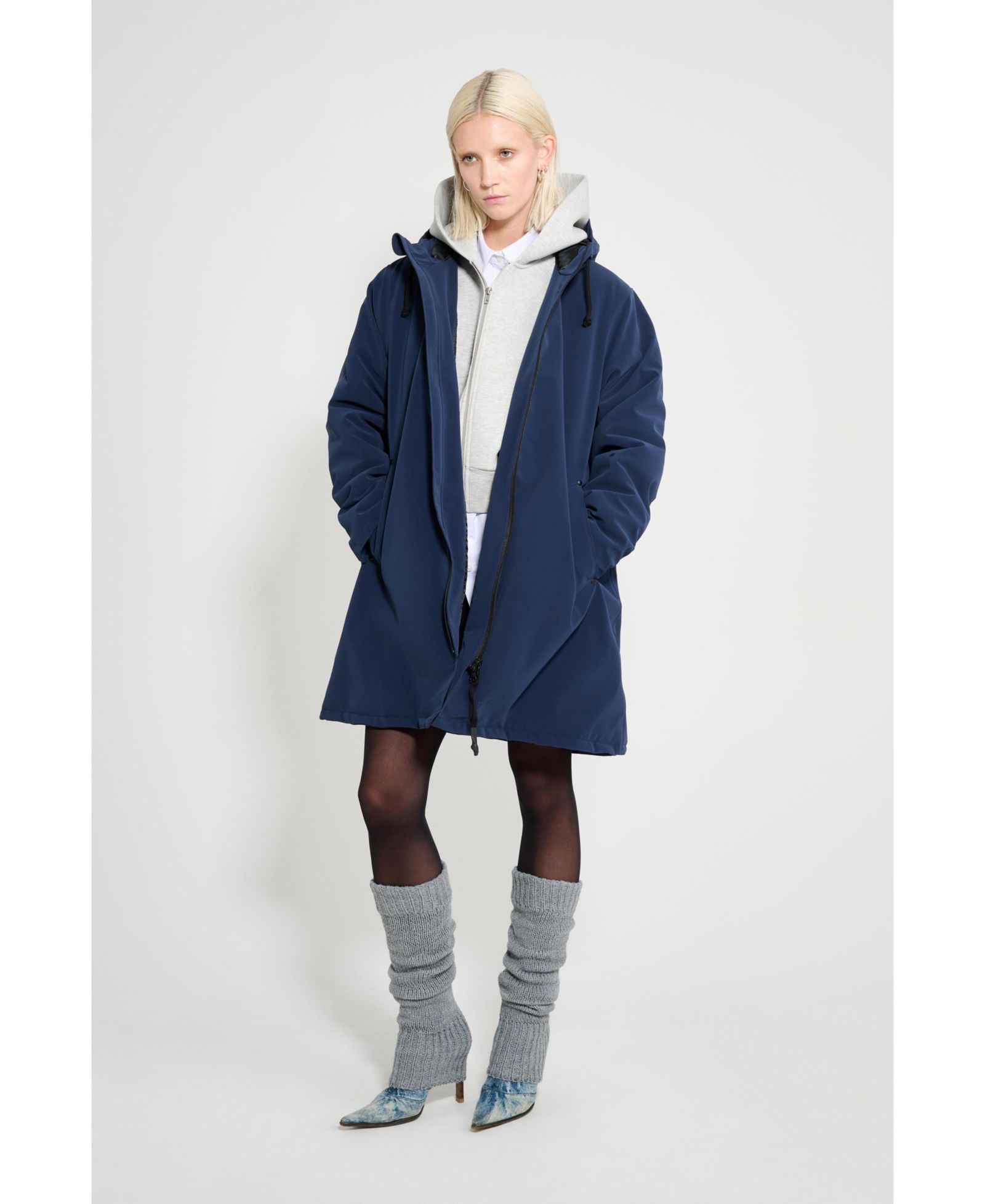 Женское зимнее пальто Stutterheim Mosebacke матовое