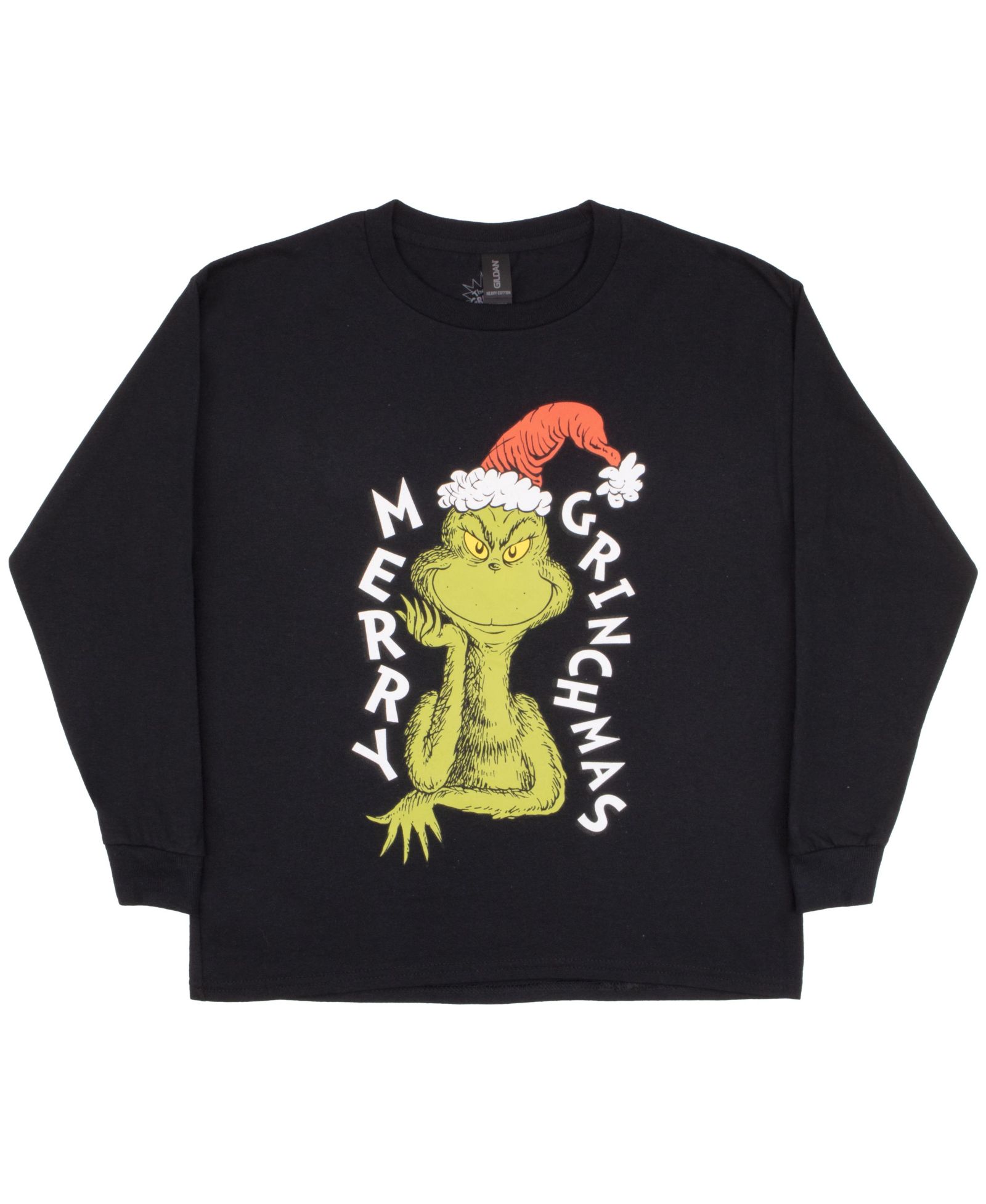 The Grinch Merry Grinchmas футболка с длинным рукавом для мальчиков