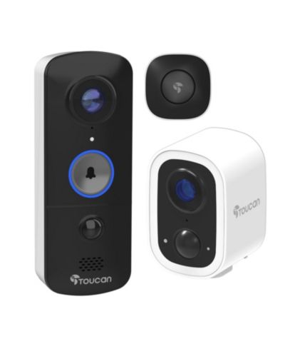 Набор Toucan: беспроводная камера S4 и беспроводной видеозвонок V3
