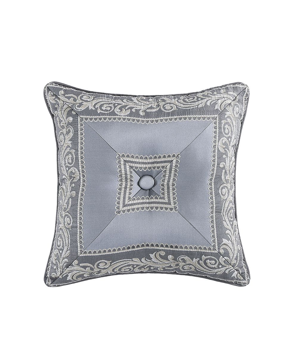 J Queen New York Krista Tufted Decorative Pillow, 18" x 18"