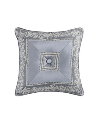 J Queen New York Krista Tufted Decorative Pillow, 18" x 18"