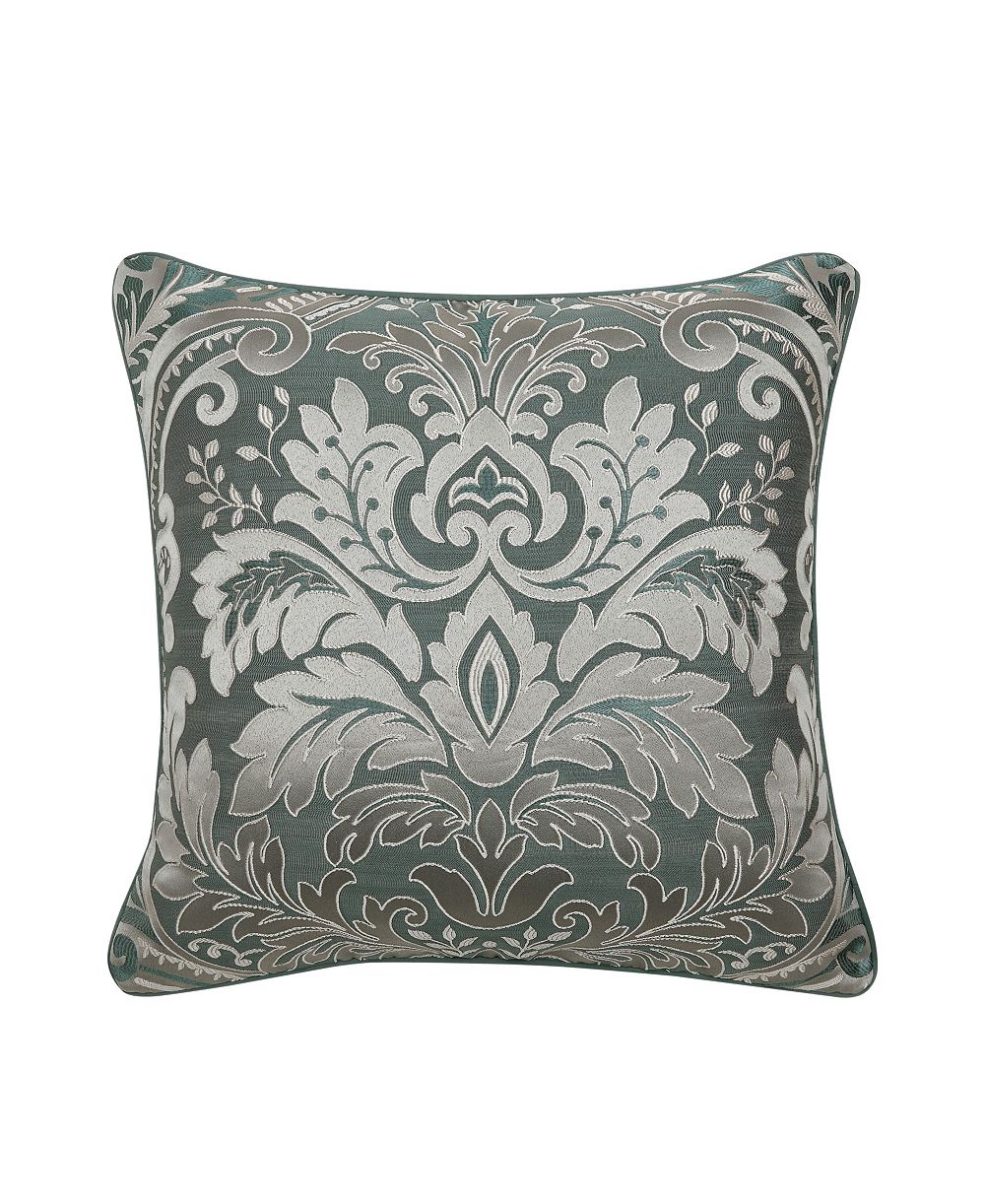 J Queen New York Renata Damask Decorative Pillow, 20" x 20"