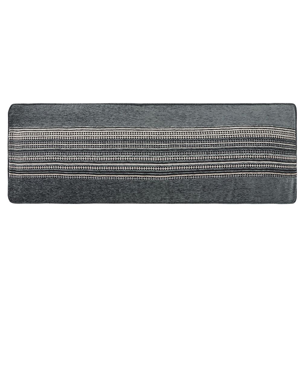 J Queen New York Parallel Reading Stripe Bolster Decorative Pillow, 15" x 52"