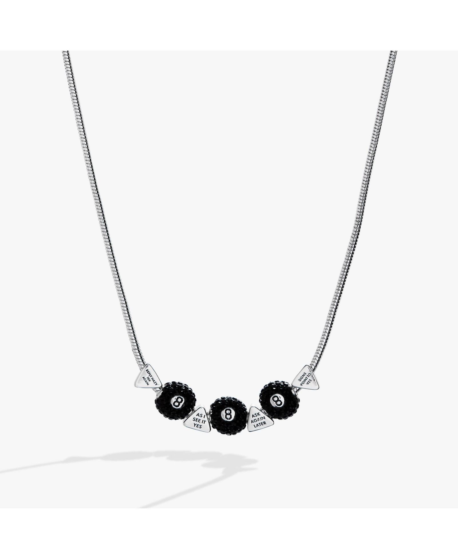 Подвеска-кулон Magic 8 Ball Slider Charm Necklace