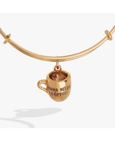 'Mama Needs Coffee' Charm Bangle