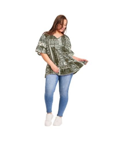Женский топ AVENUE Flutter Sleeve Top