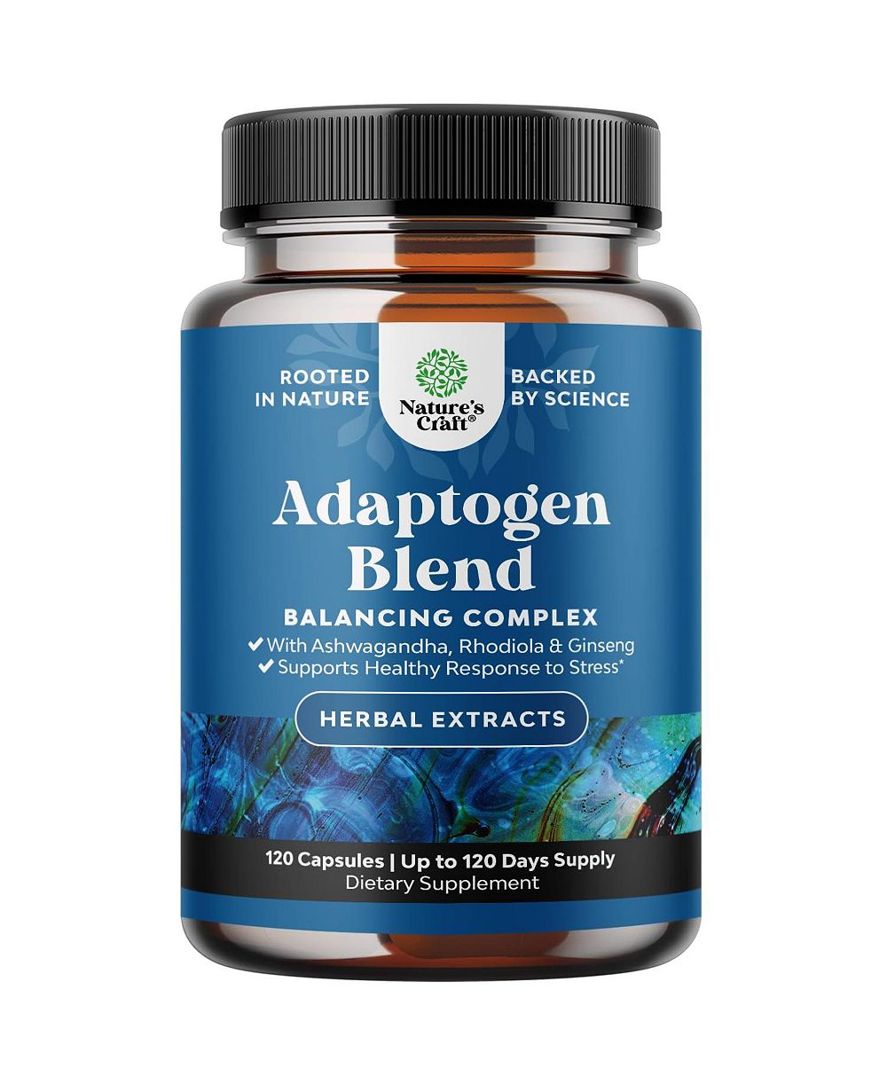 Капсулы Adaptogen Blend, 120ct