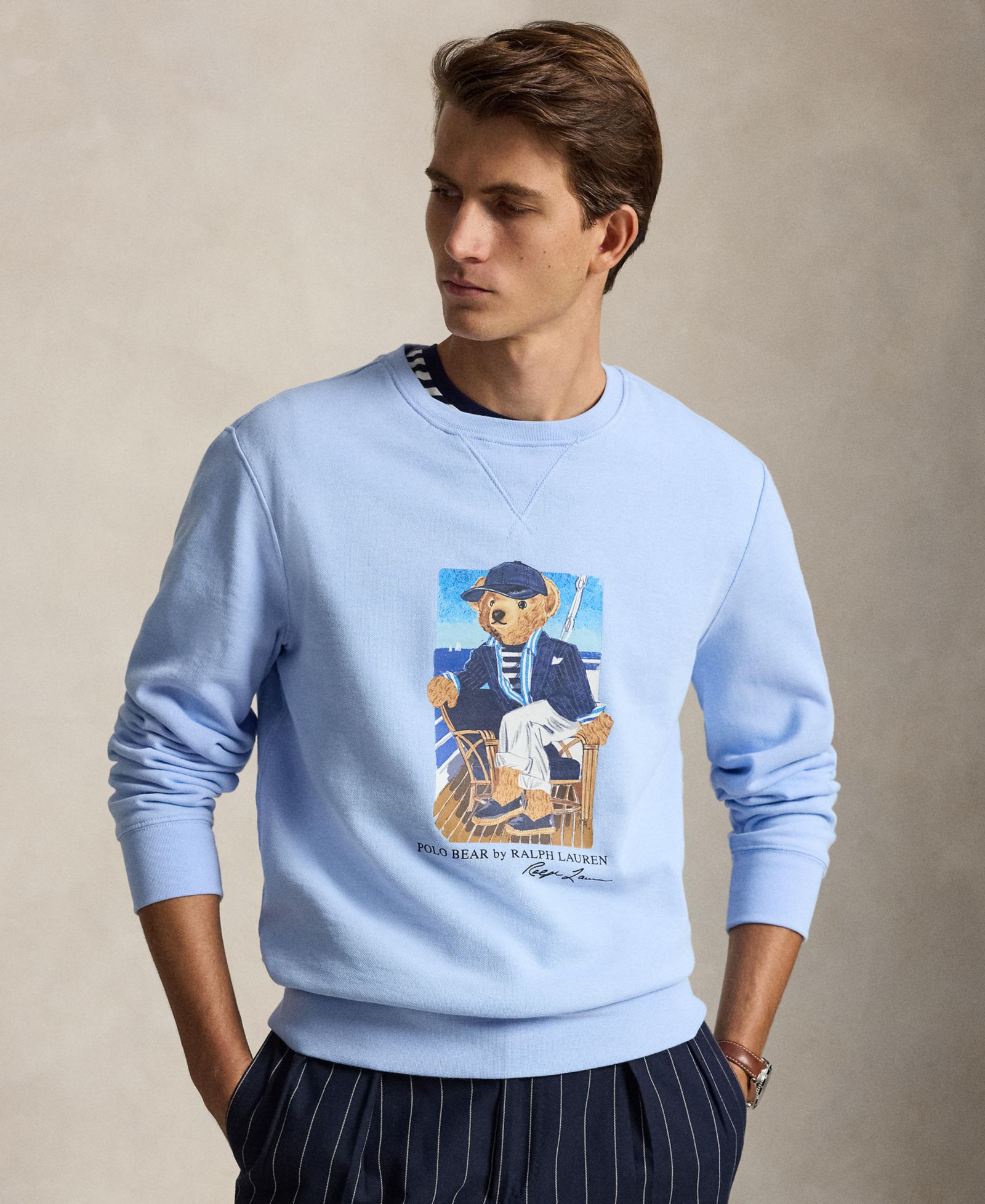 Polo Ralph Lauren Men's Long-Sleeve Crewneck Sweatshirt