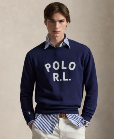 Polo Ralph Lauren мужское классическое свитшот с круглым вырезом