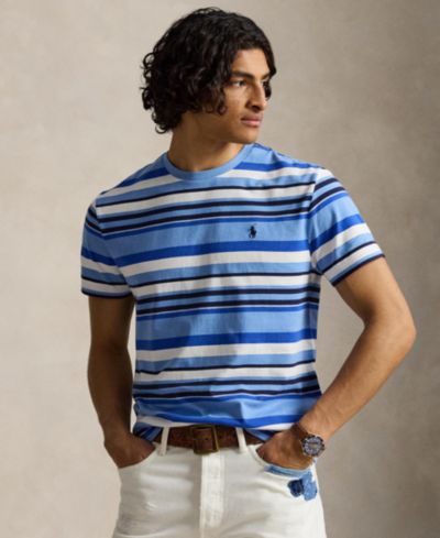 Polo Ralph Lauren Men's Classic-Fit Striped Jersey T-Shirt