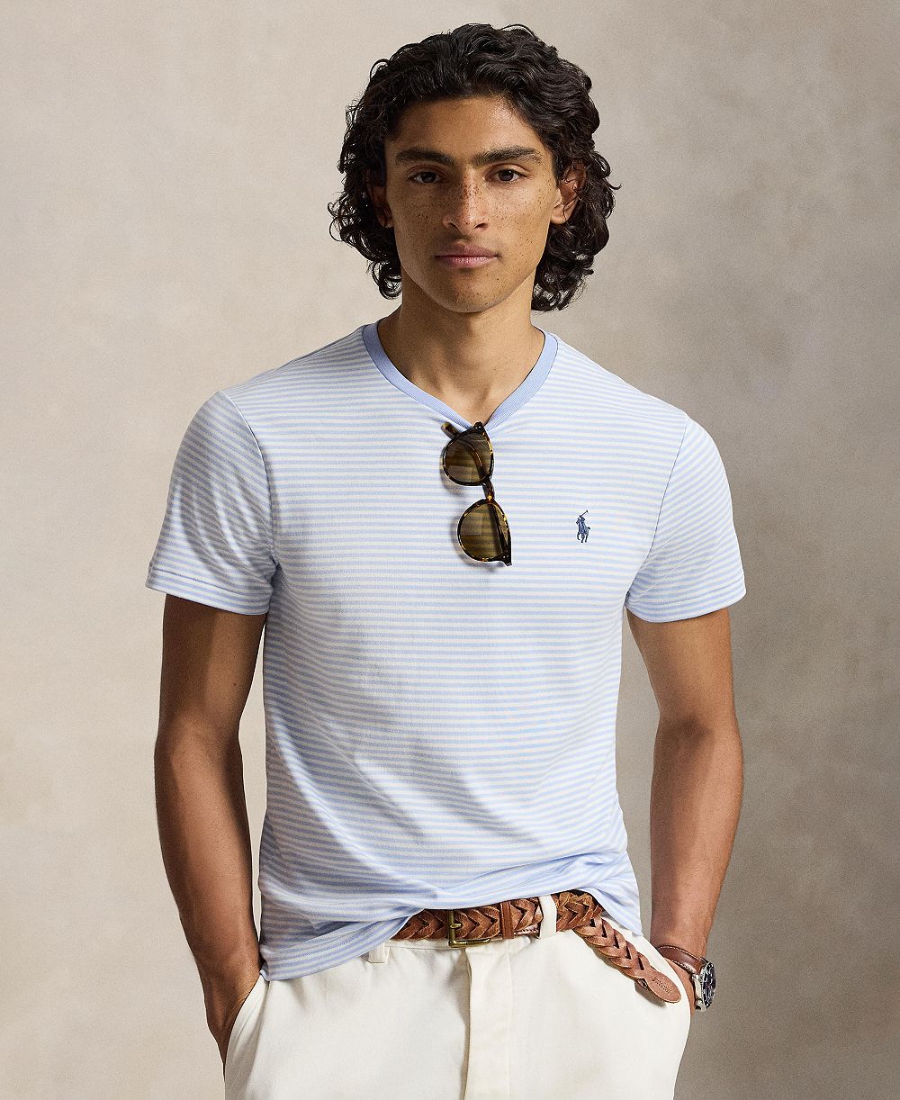 Мужская футболка Polo Ralph Lauren Iconic Mesh Crewneck