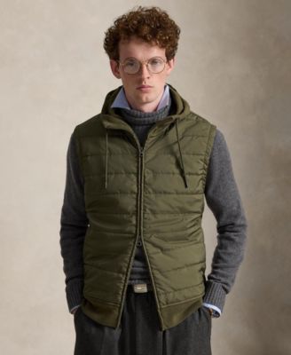 Polo Ralph Lauren Мужской гибридный жилет с капюшоном