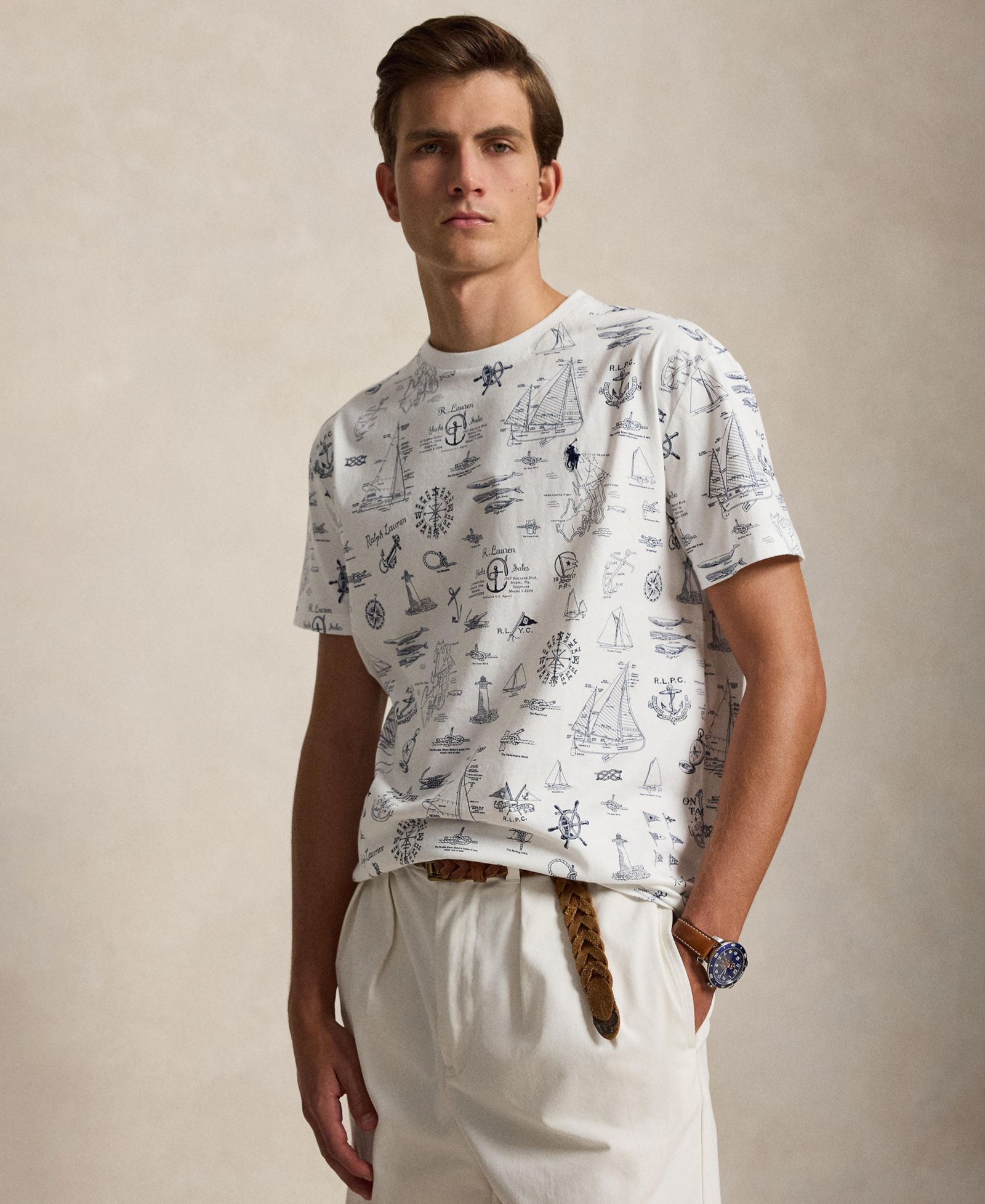 Polo Ralph Lauren Men's Short-Sleeve Printed T-Shirt
