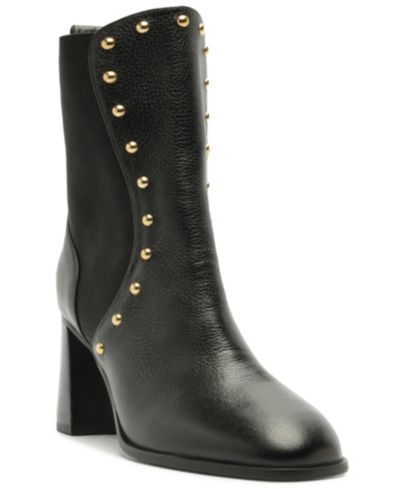 Arezzo Women's Rony Mid Block Heel Booties