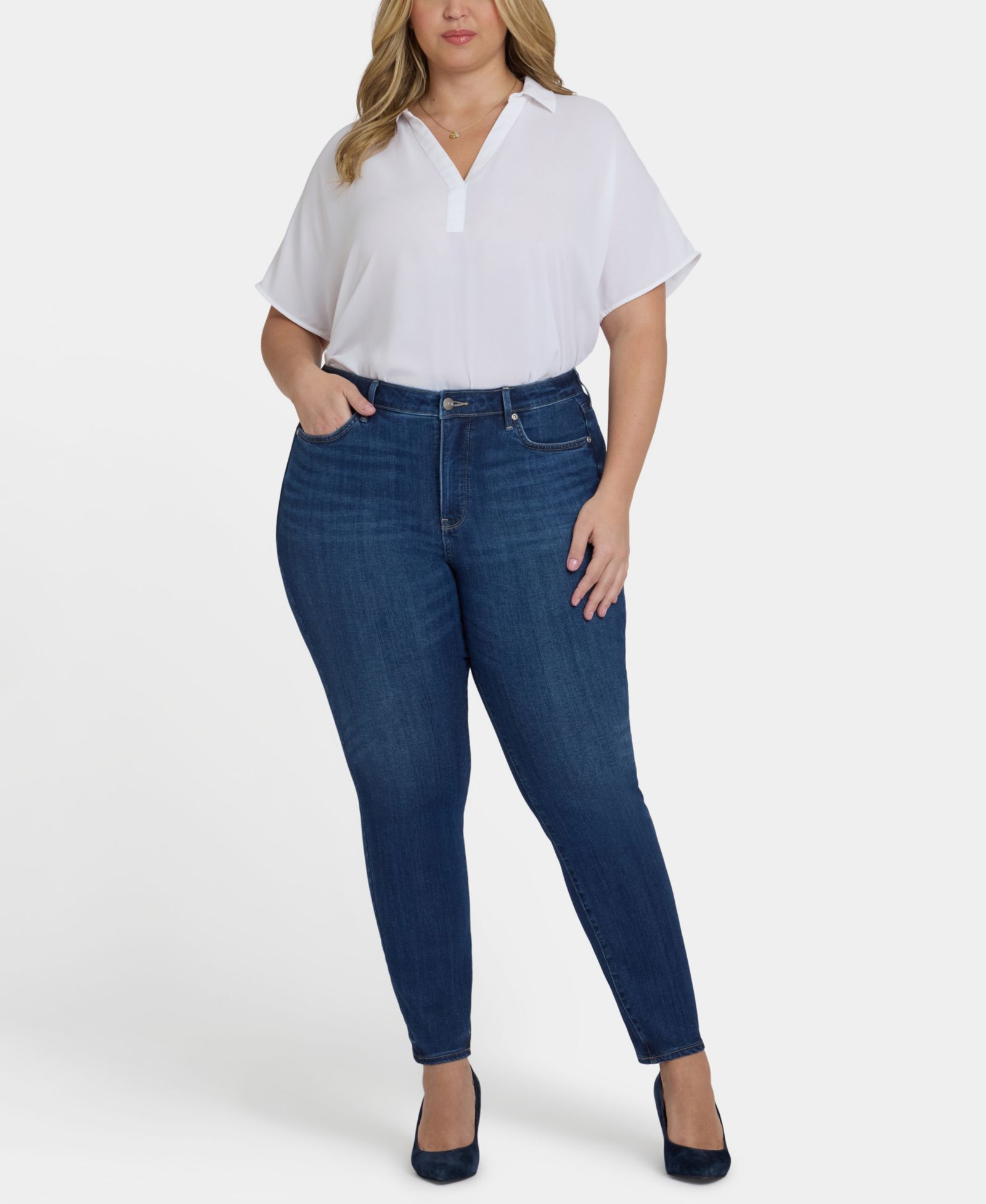 NYDJ Plus Size джинсы Ami Skinny