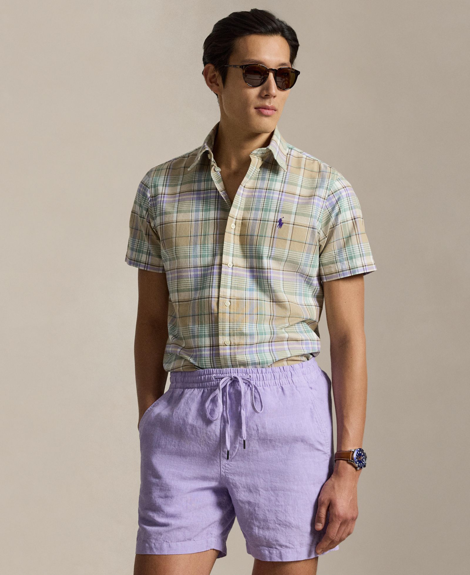 Polo Ralph Lauren рубашка Oxford Classic Fit Plaid