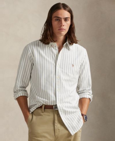 Polo Ralph Lauren Men's Long-Sleeve The Iconic Mesh Shirt