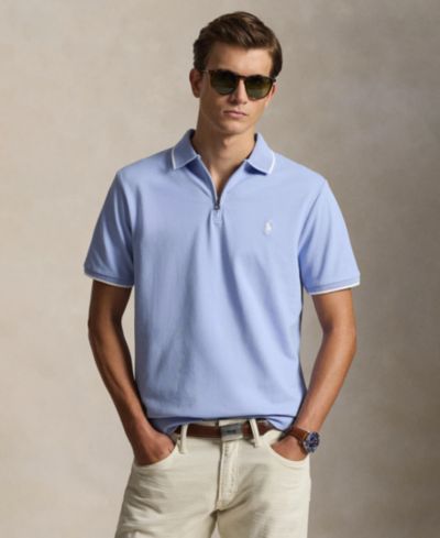 Поло Polo Ralph Lauren Men's Classic-Fit Stretch Mesh Zip