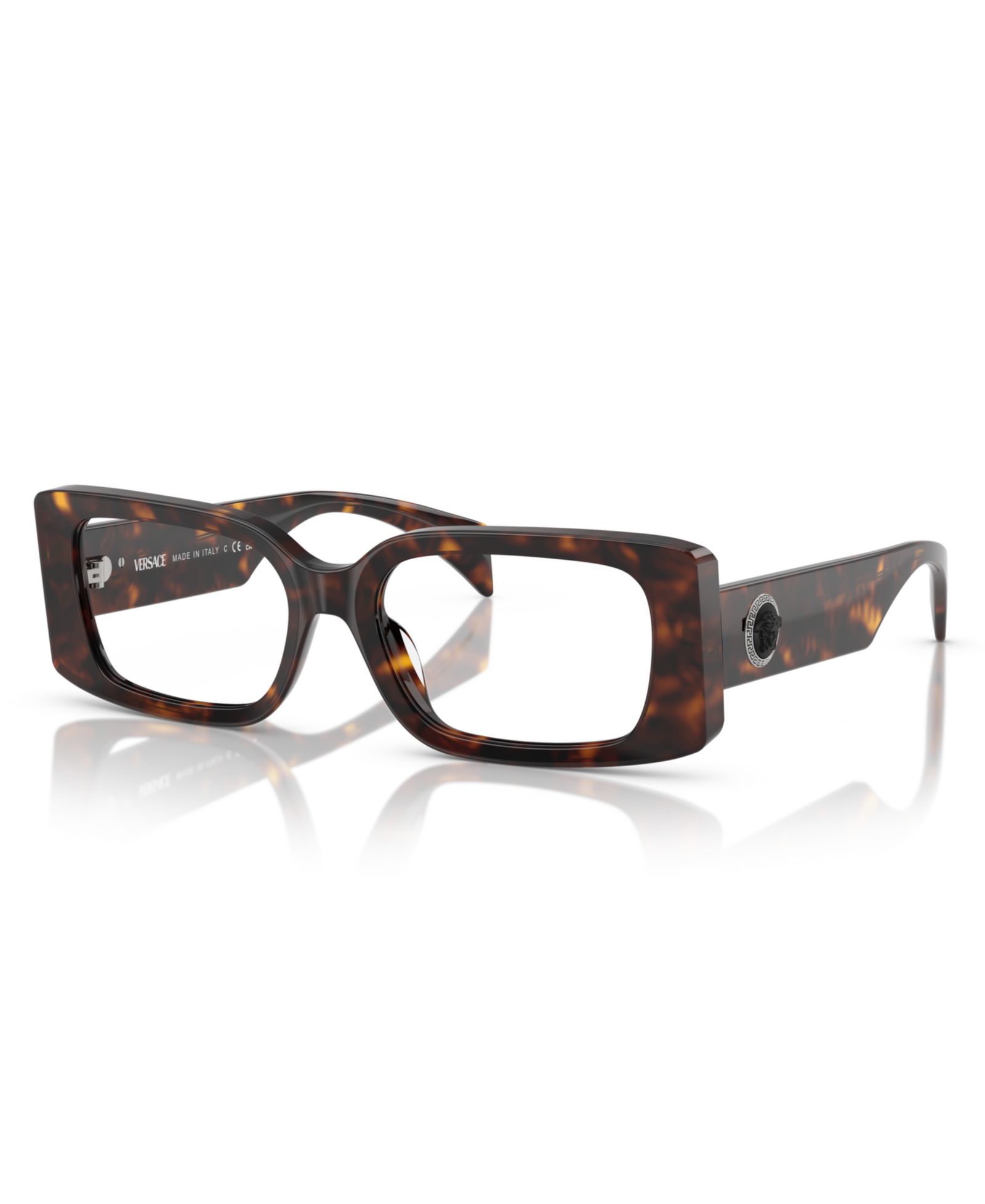 Versace Woman Rectangle Plastic VE3362U Eyeglasses