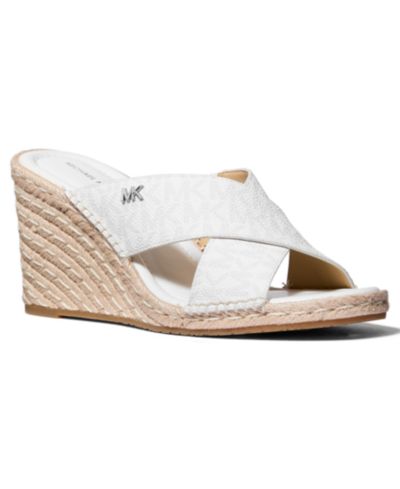 Женские сандалии на танкетке Michael Kors Kenzie Slip-On Wedge