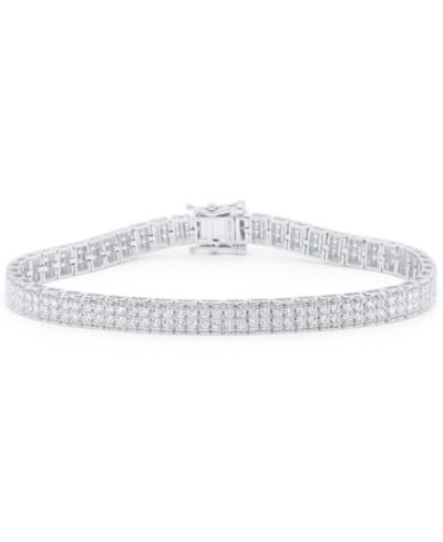 Forever Grown Diamonds Lab-Grown Diamond Bracelet (3 ct. t.w.) in Sterling Silver (also in 14k Gold Plated Sterling Silver)
