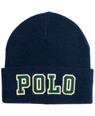 Мужская вязаная шапка Polo Ralph Lauren Polo Patch