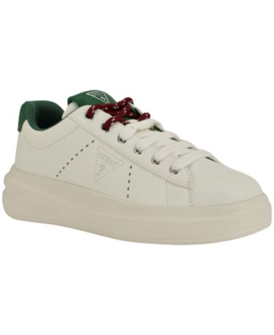 GUESS Women's Eliva Two Toned Laces Platform Sneaker