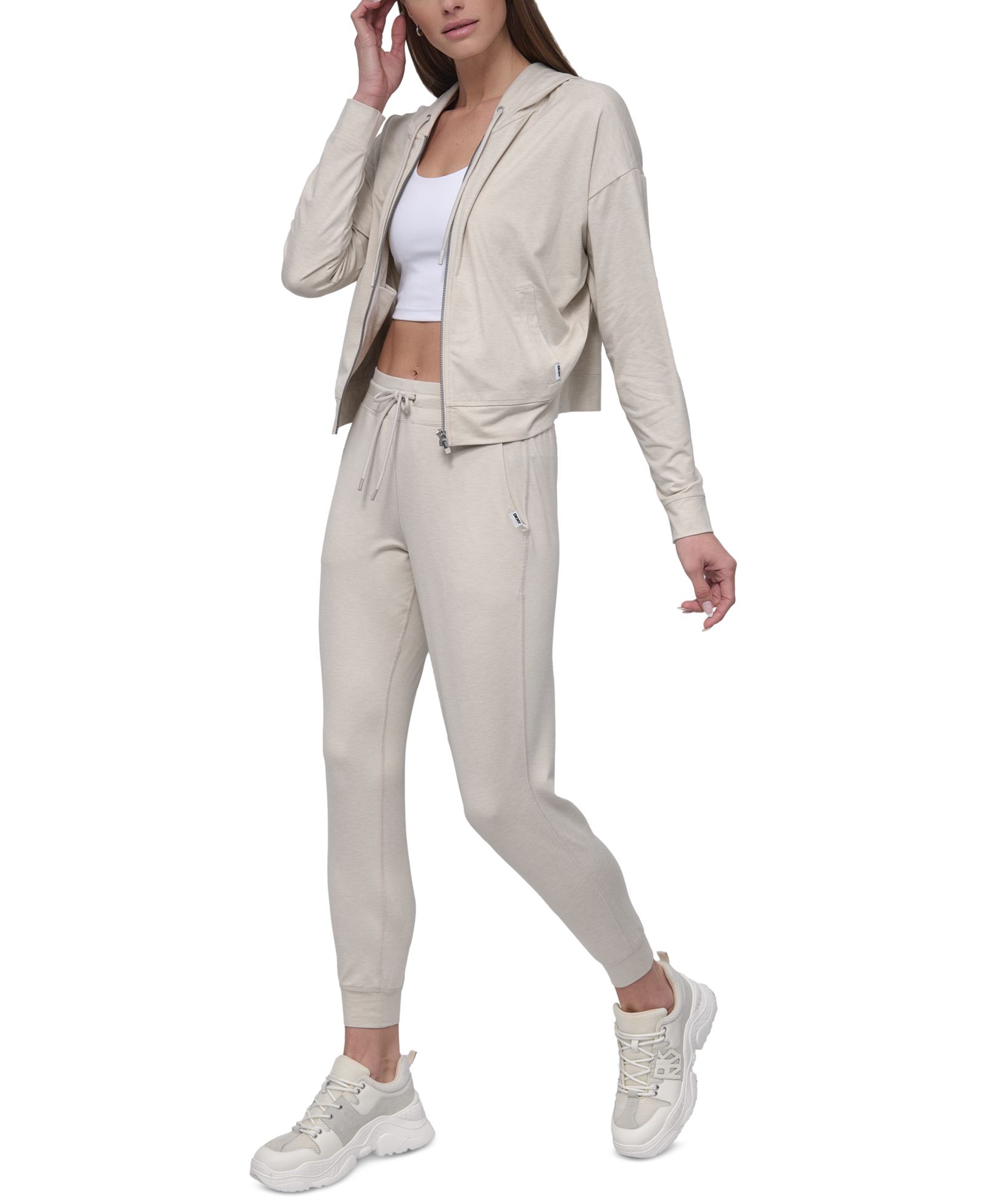 Женские джоггеры DKNY Space-dye High-Waist Slim