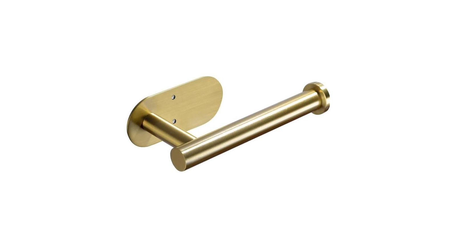 Держатель для туалетной бумаги YIGII Adhesive Brushed Brass SUS 304 Stainless Steel