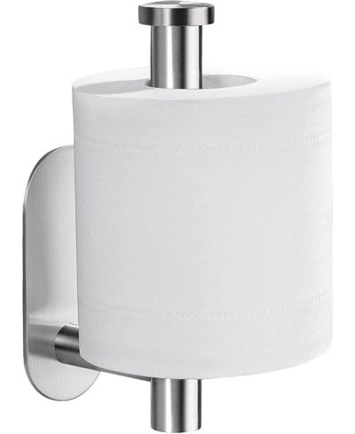 Держатель для бумаги YIGII 6.2"×2.6" самоклеящийся из нержавеющей стали